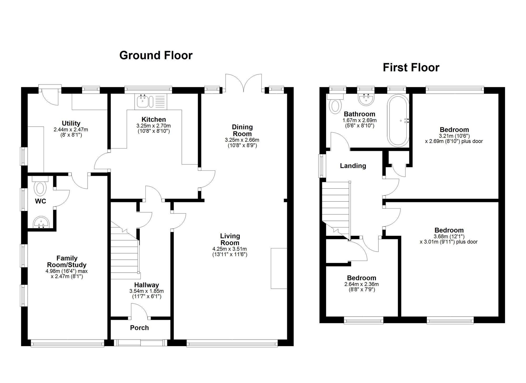 Floorplan of 3 bedroom Semi Detached House for sale, Carlisle Crescent, Houghton Le Spring, Tyne and Wear, DH4
