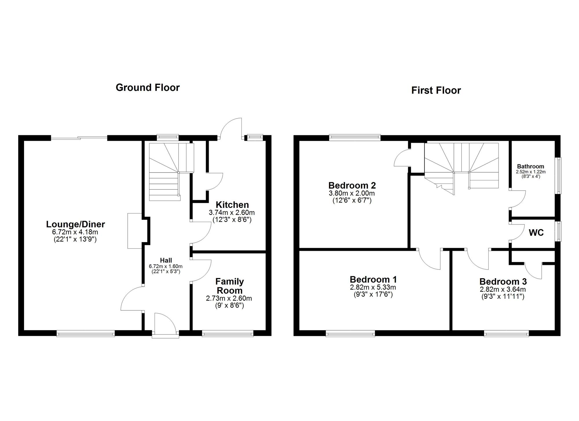 Floorplan of 3 bedroom Semi Detached House for sale, Lingshaw, Leam Lane, Gateshead, NE10