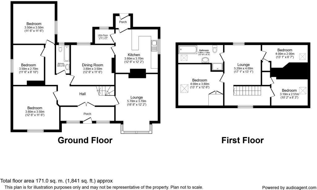 Floorplan of 6 bedroom Detached House for sale, Gillas Lane, Houghton Le Spring, Tyne and Wear, DH5