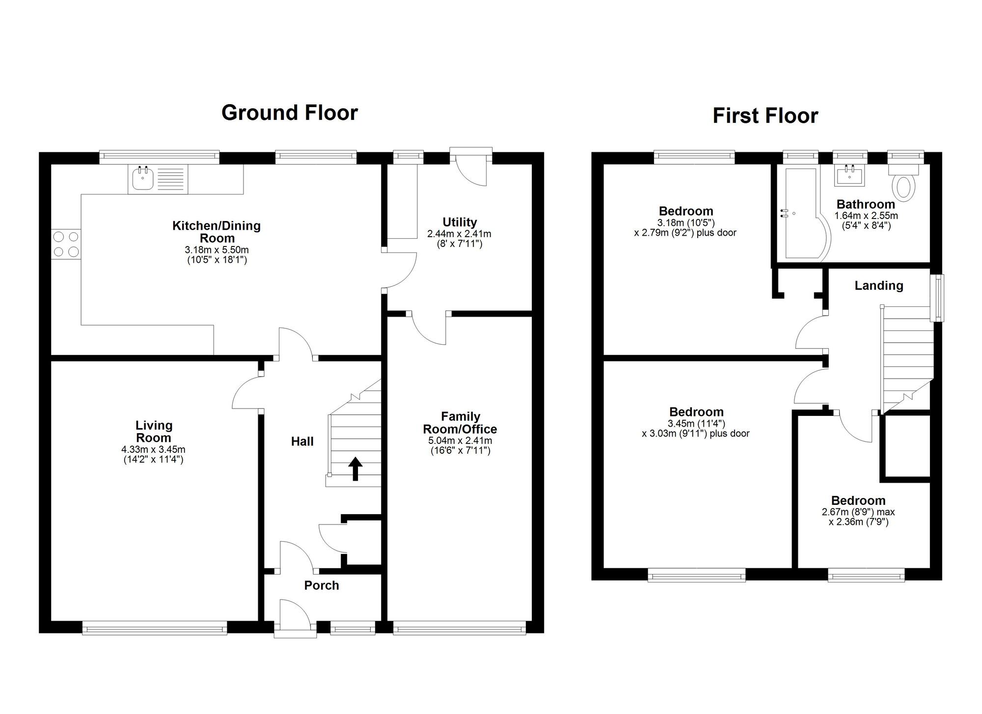 Floorplan of 3 bedroom Semi Detached House for sale, Ellesmere, Houghton Le Spring, Durham, DH4