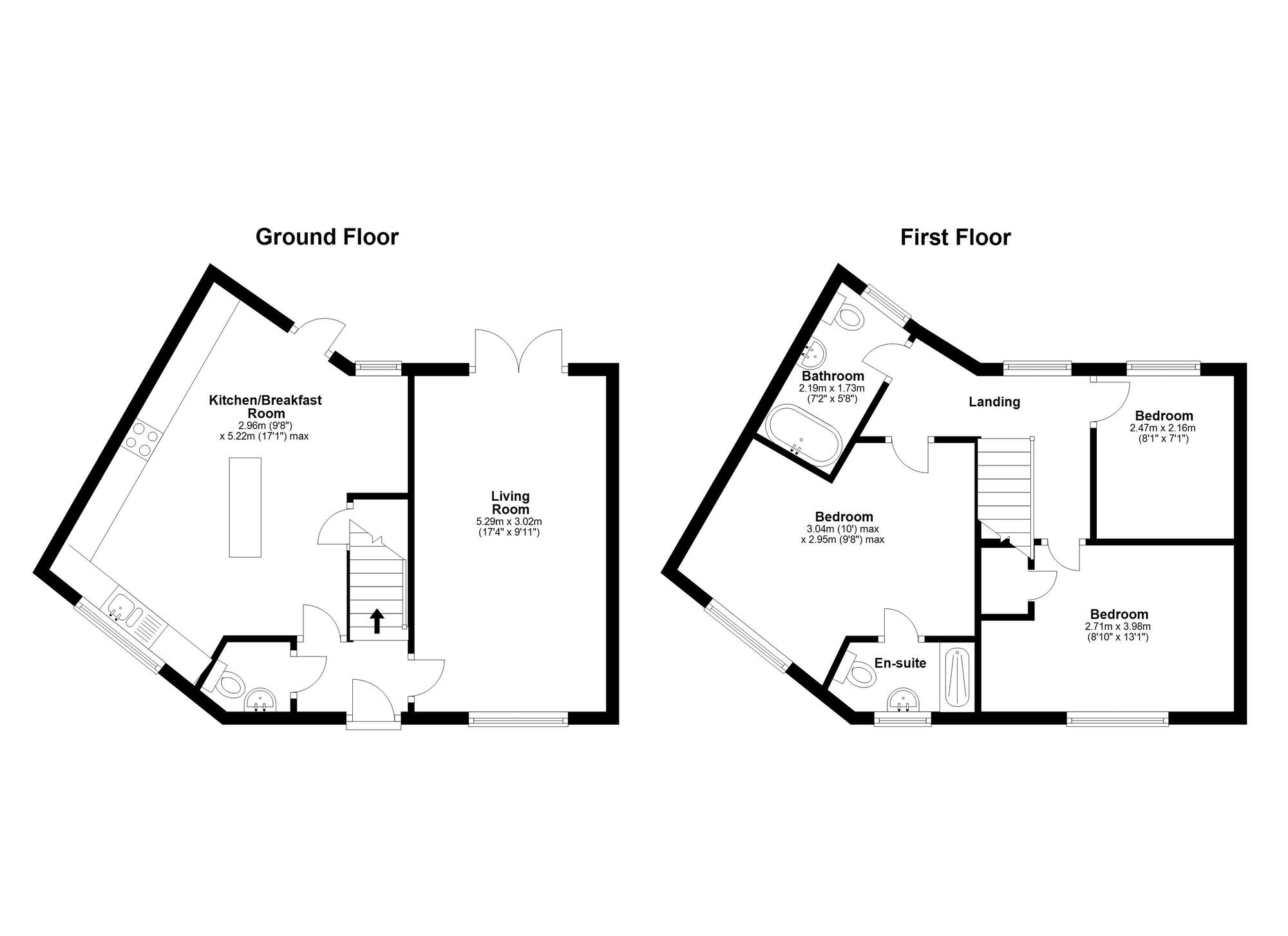 Floorplan of 3 bedroom Semi Detached House for sale, Oakfield Gardens, Peterlee, Durham, SR8