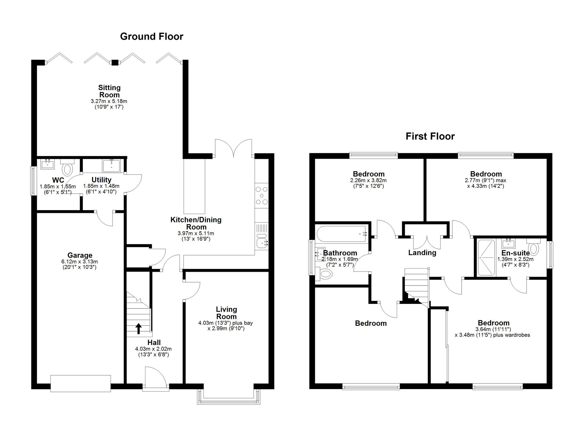 Floorplan of 4 bedroom Detached House for sale, Century Way, East Rainton, Tyne and Wear, DH5