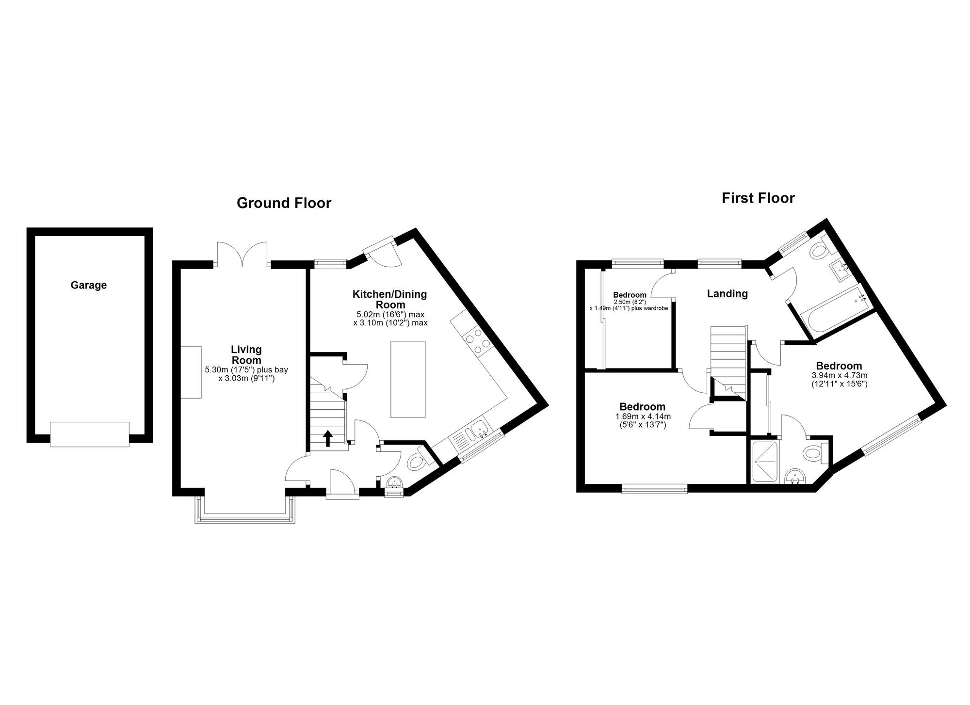 Floorplan of 3 bedroom Semi Detached House for sale, Great Lime Road, Hetton-le-Hole, Tyne and Wear, DH5