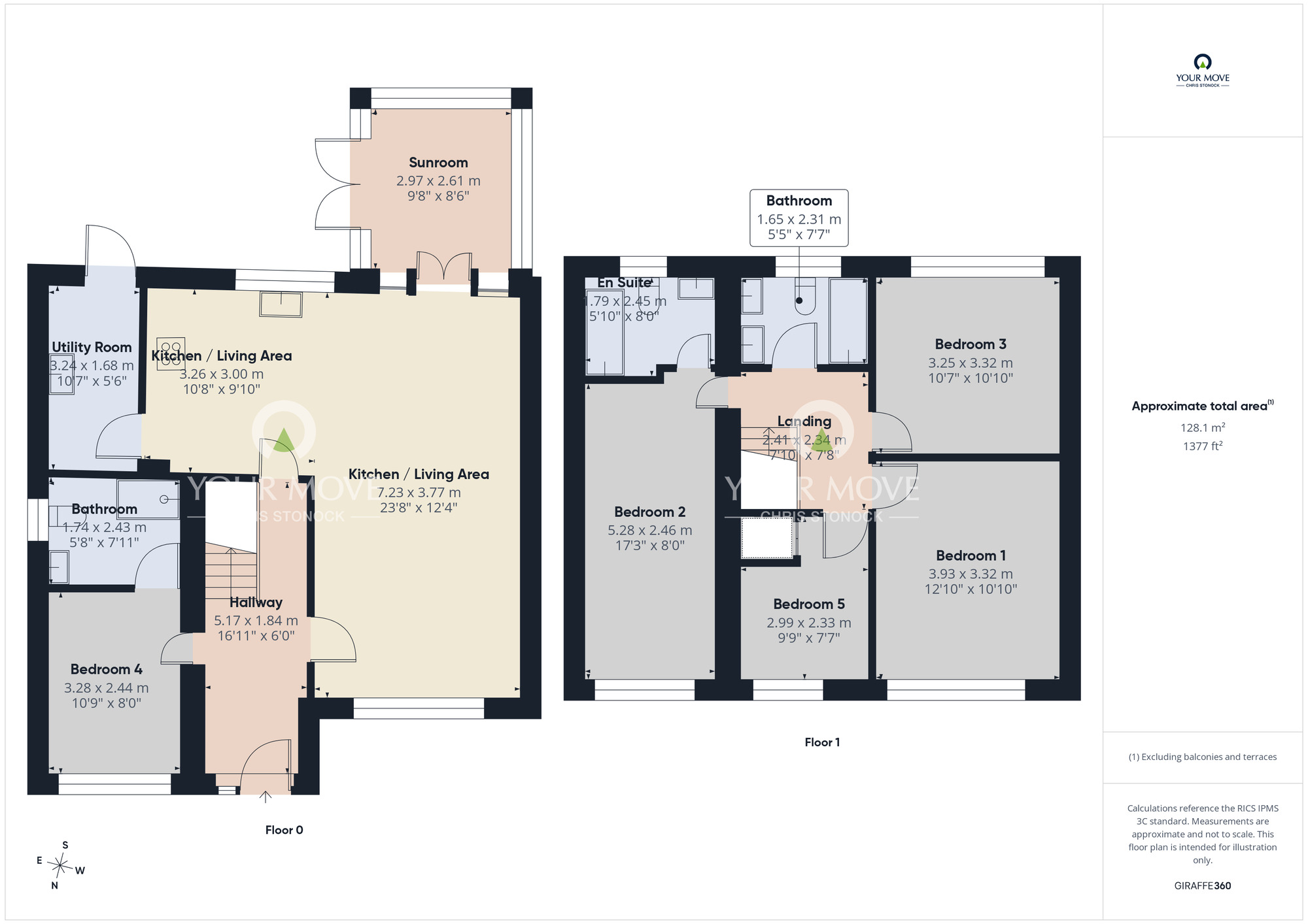 Floorplan of 5 bedroom Semi Detached House for sale, St. Barnabas, Houghton Le Spring, Durham, DH4