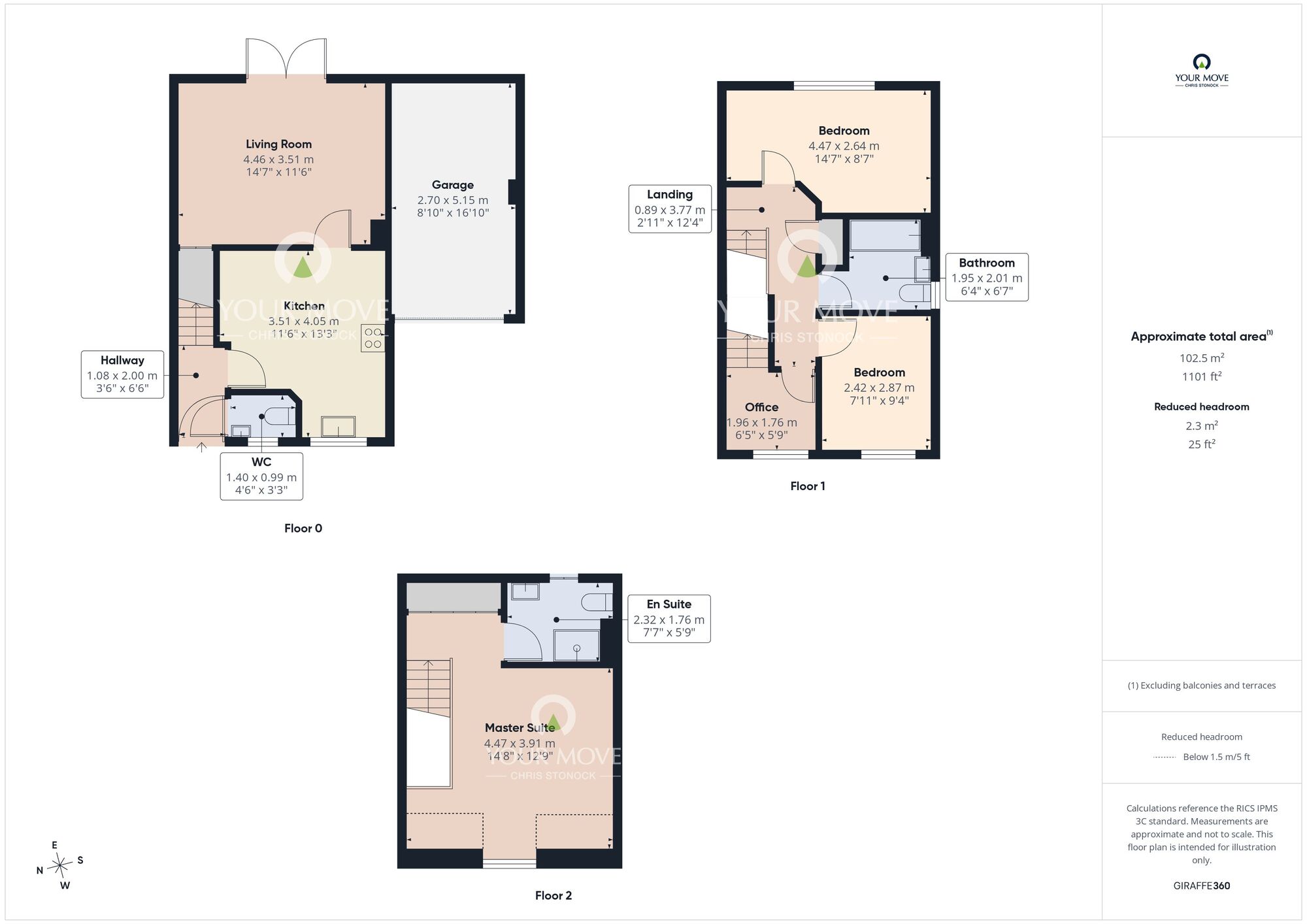 Floorplan of 3 bedroom Semi Detached House for sale, Newton Drive, Houghton Le Spring, Tyne and Wear, DH4