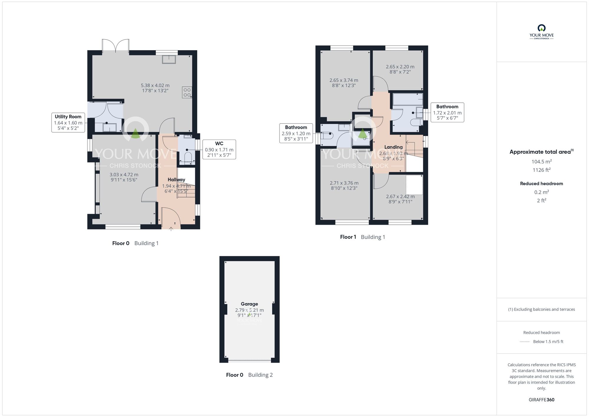 Floorplan of 4 bedroom Detached House for sale, Perkins Close, Hetton-le-Hole, Tyne and Wear, DH5