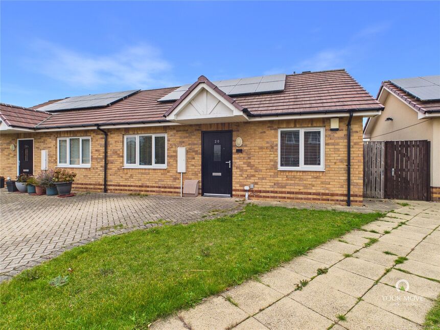 Main image of 2 bedroom Semi Detached Bungalow for sale, Avon Crescent, Houghton Le Spring, Tyne and Wear, DH4