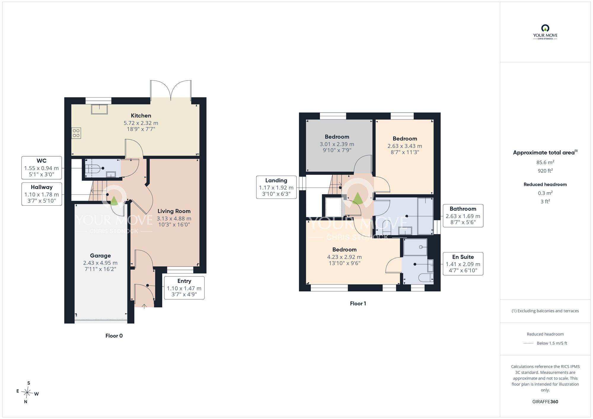 Floorplan of 3 bedroom Detached House for sale, Blackcap Close, Hetton-le-Hole, Tyne and Wear, DH5