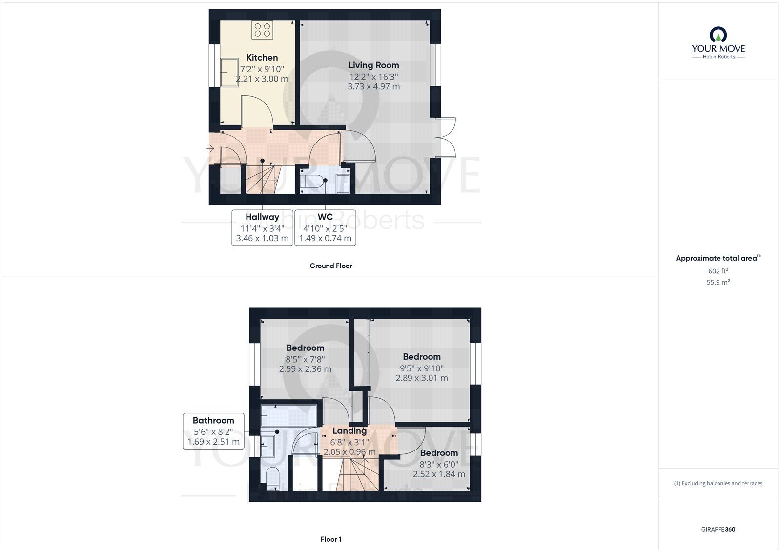 Floorplan of 3 bedroom Semi Detached House to rent, Rock Road, Finedon, Wellingborough, NN9