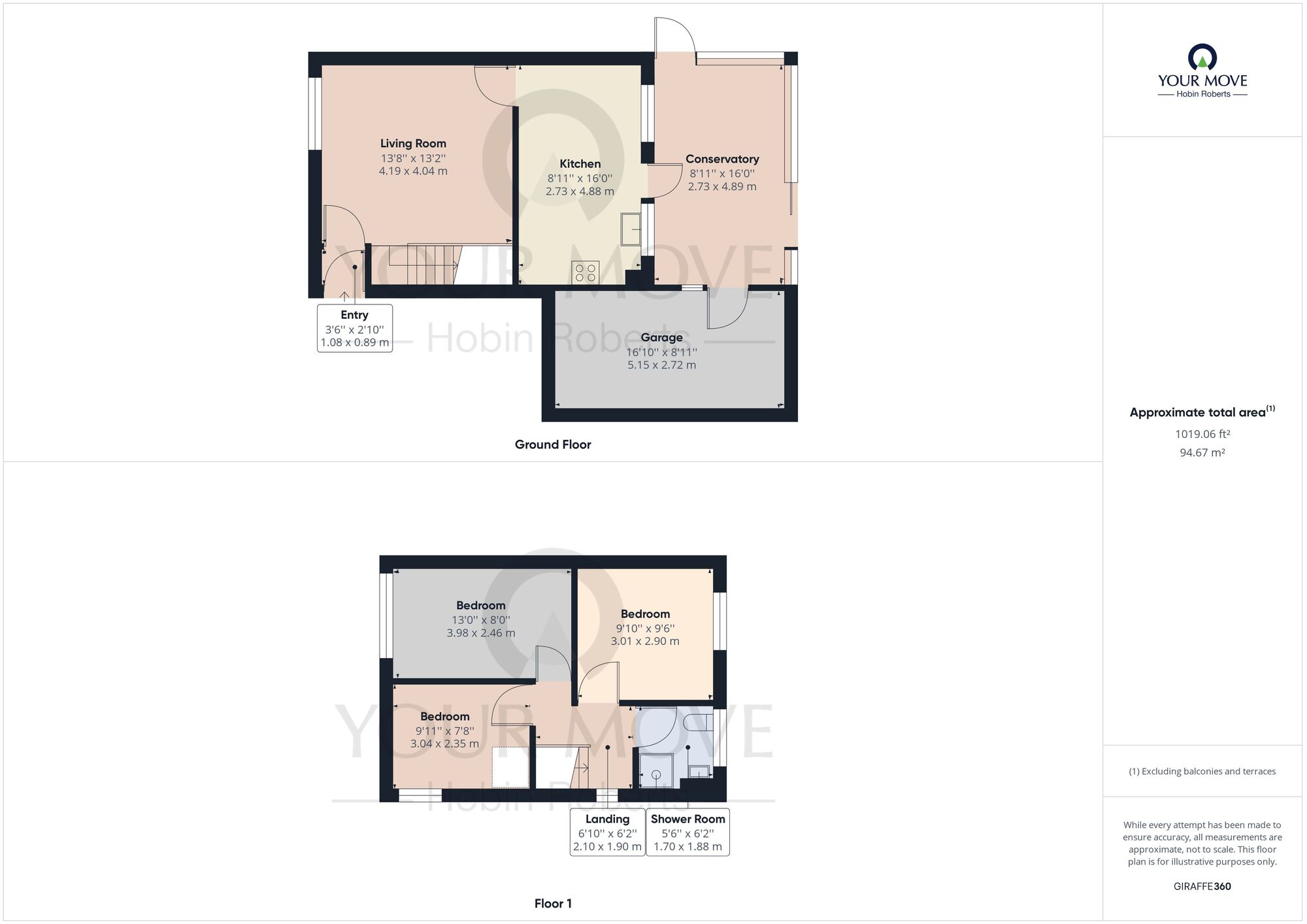 Floorplan of 3 bedroom Detached House for sale, Berry Green Road, Finedon, Northamptonshire, NN9