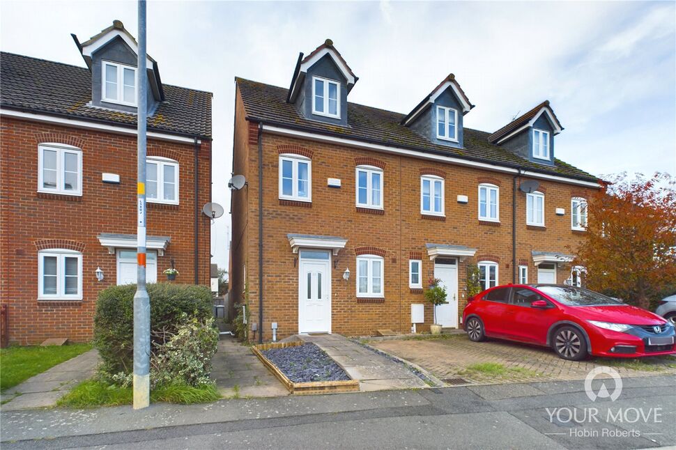 Main image of 3 bedroom End Terrace House for sale, Coles Close, Burton Latimer, Kettering, NN15
