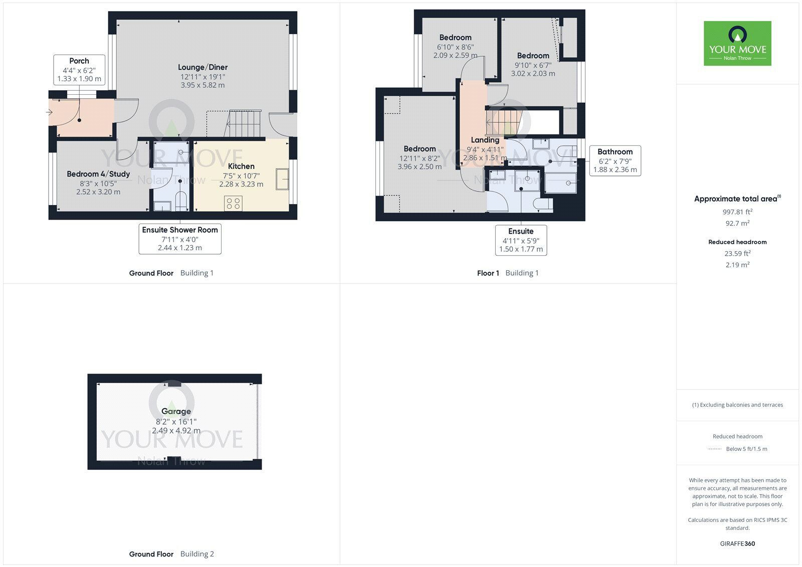 Floorplan of 3 bedroom Semi Detached House for sale, Moss Walk, Corby, NN18