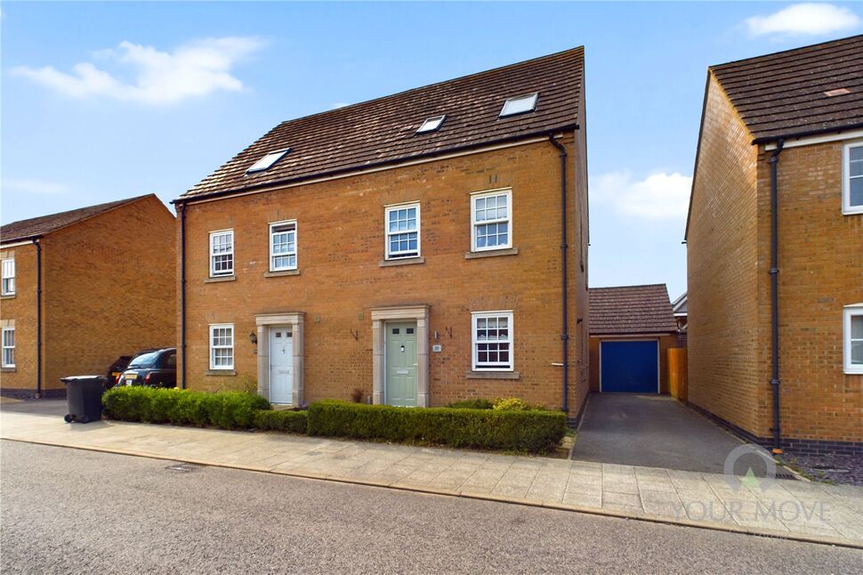Main image of 4 bedroom Semi Detached House for sale, Holdenby Drive, Corby, Northamptonshire, NN17