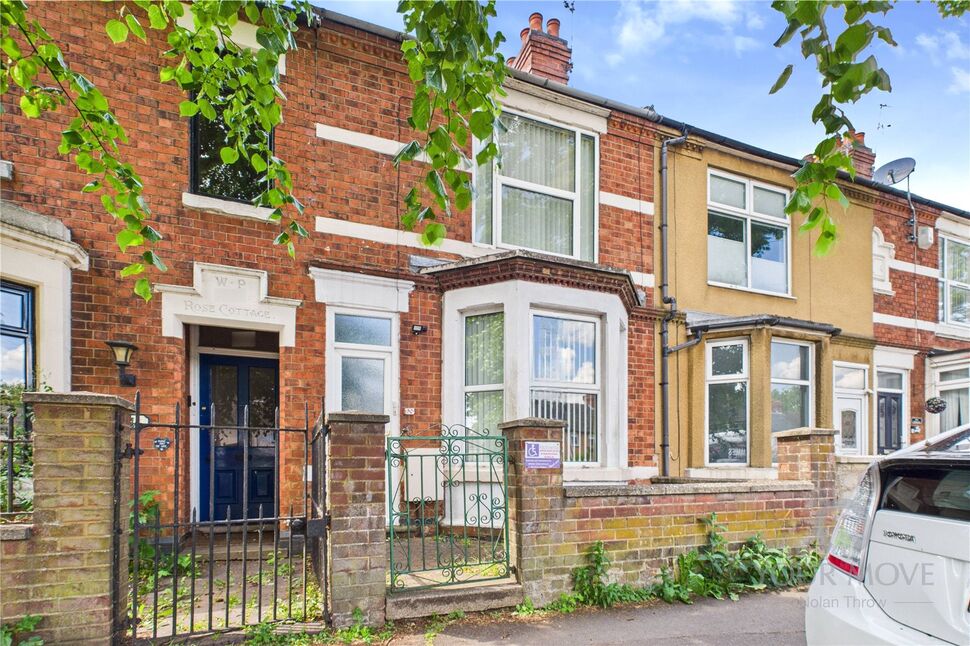 Main image of 2 bedroom Mid Terrace House for sale, Windmill Avenue, Kettering, Northamptonshire, NN16