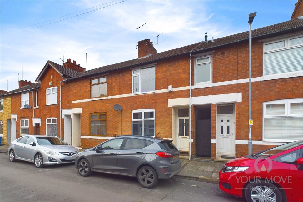 Main image of 2 bedroom Mid Terrace House for sale, Connaught Street, Kettering, Northamptonshire, NN16