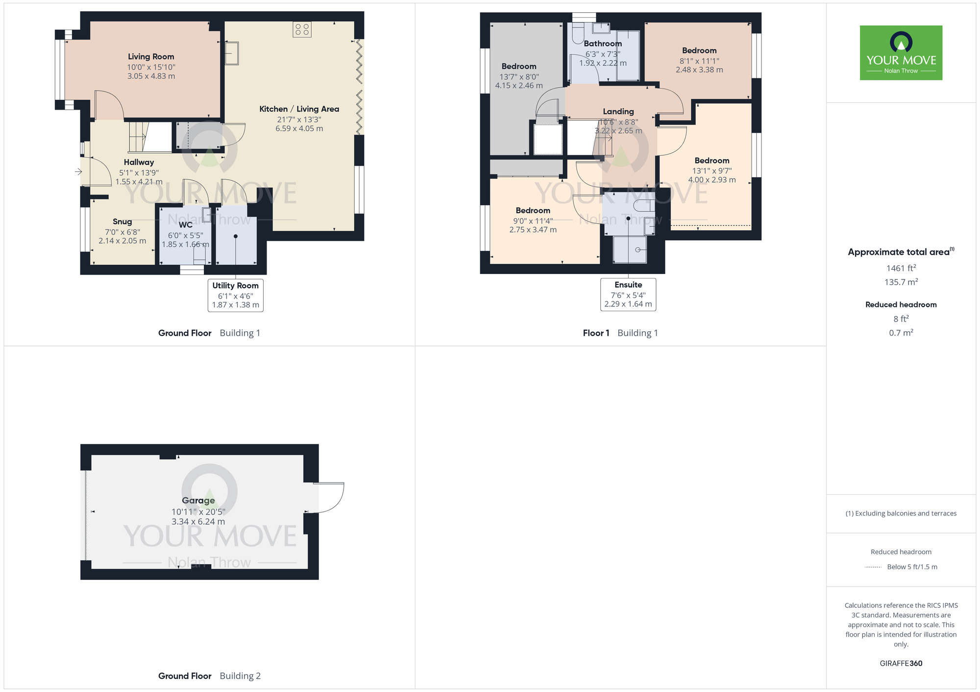 Floorplan of 4 bedroom Detached House for sale, Buckthorn Drive, Barton Seagrave, Northamptonshire, NN15