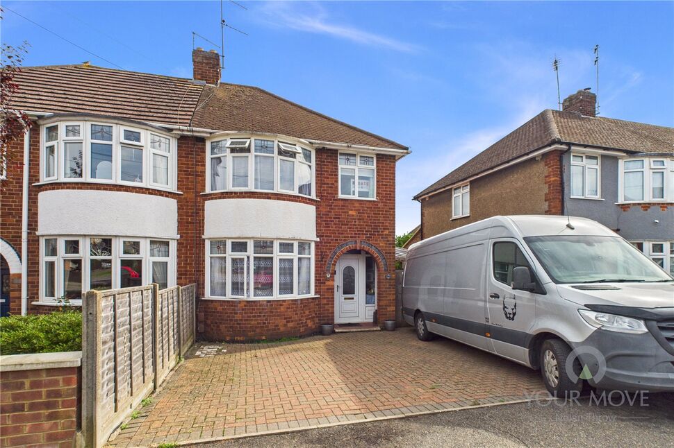 Main image of 3 bedroom Semi Detached House for sale, Linden Avenue, Kettering, Northamptonshire, NN15