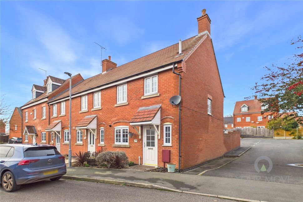 Main image of 3 bedroom End Terrace House for sale, Yaffle Crescent, Desborough, Northamptonshire, NN14