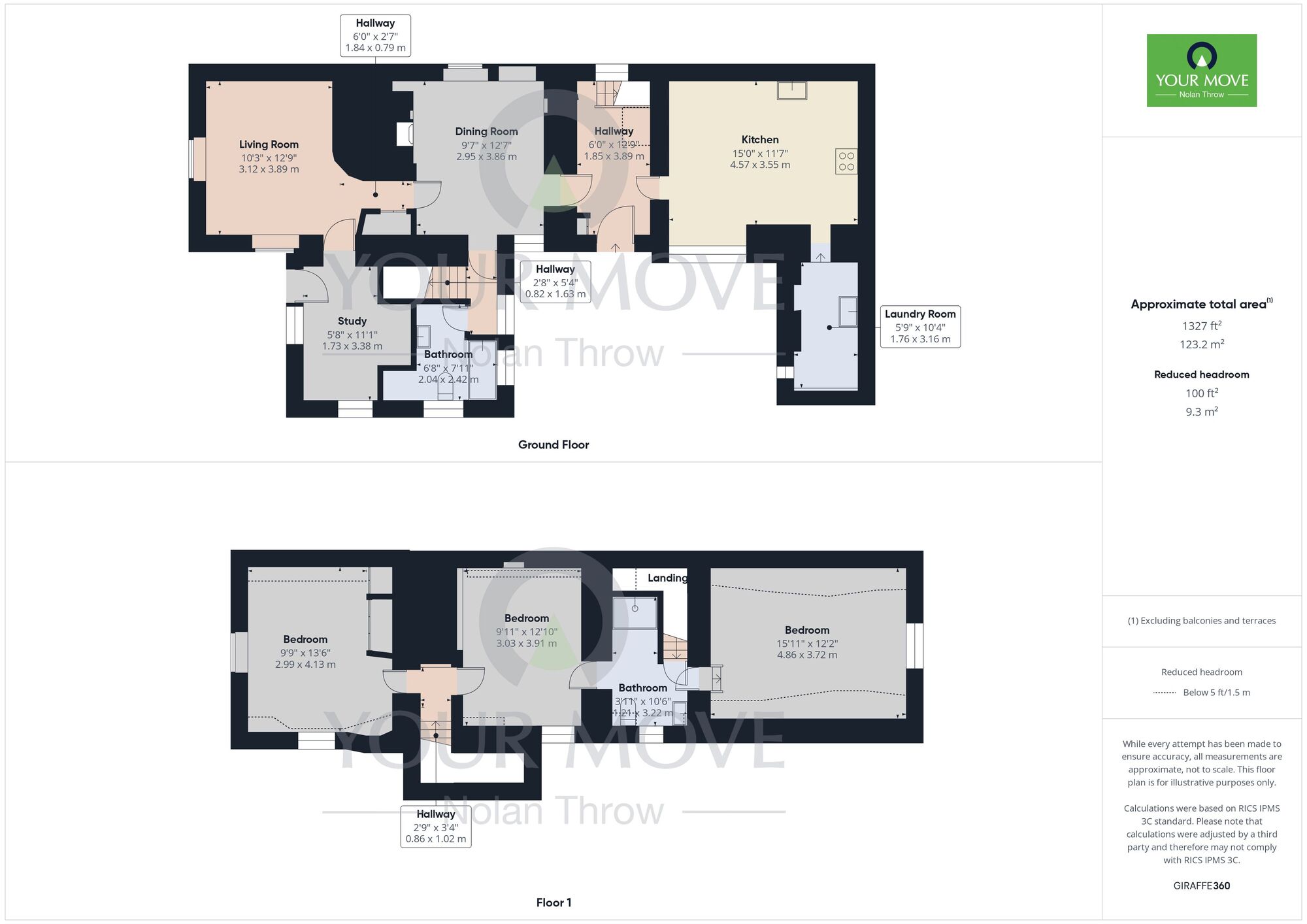 Floorplan of 3 bedroom Detached House for sale, South Street, Isham, Northamptonshire, NN14