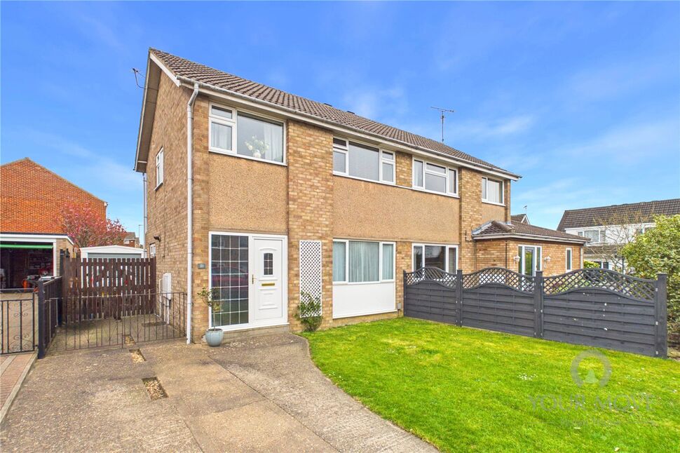 Main image of 3 bedroom Semi Detached House for sale, St Oswalds Close, Kettering, North Northamptonshire, NN15
