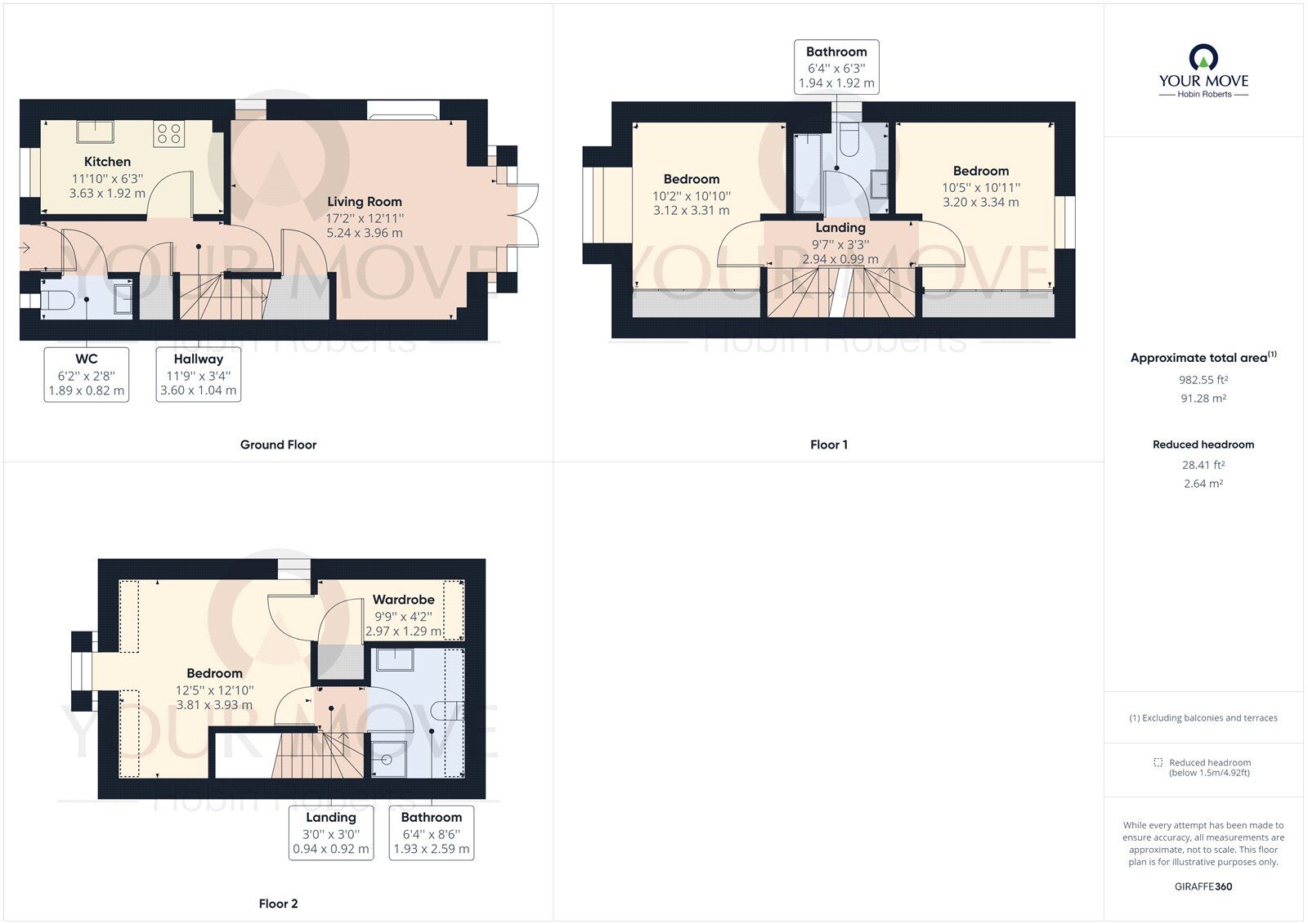 Floorplan of 3 bedroom Semi Detached House to rent, Thurston Drive, Kettering, NN15