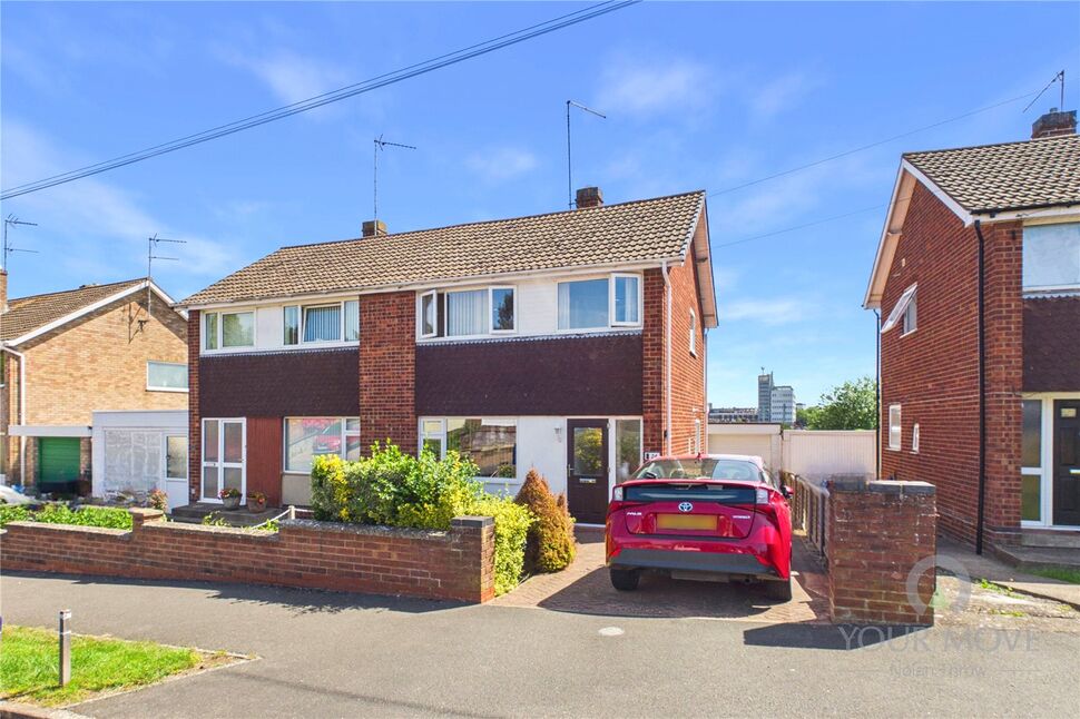 Main image of 3 bedroom Semi Detached House for sale, Derwent Crescent, Kettering, Northamptonshire, NN16