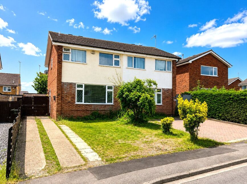 Main image of 3 bedroom Semi Detached House for sale, Masefield Drive, Rushden, Northamptonshire, NN10