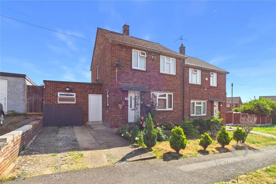 Main image of 2 bedroom Semi Detached House for sale, Kathleen Drive, Kettering, Northamptonshire, NN16