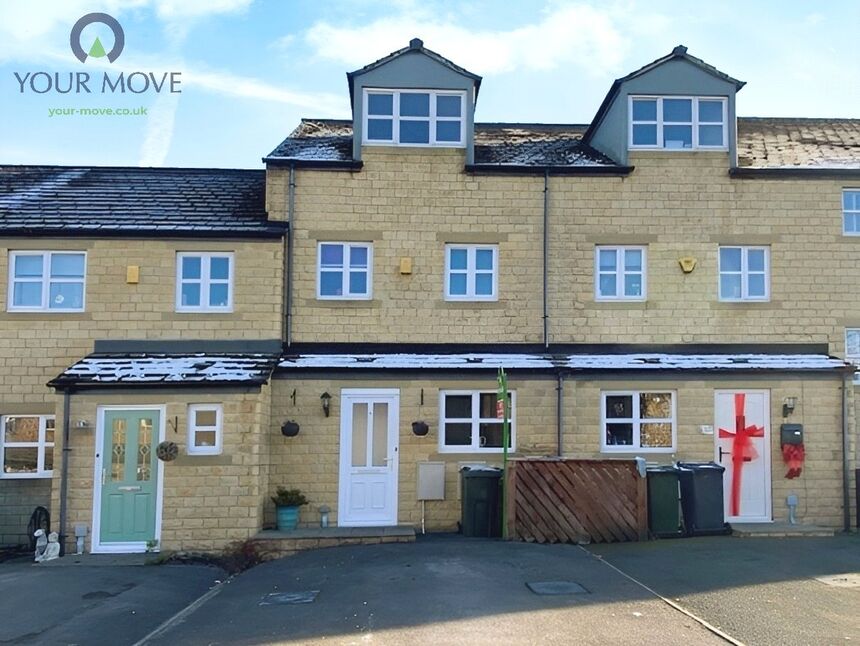 Main image of 3 bedroom Mid Terrace House for sale, Clough Fold, Keighley, West Yorkshire, BD21