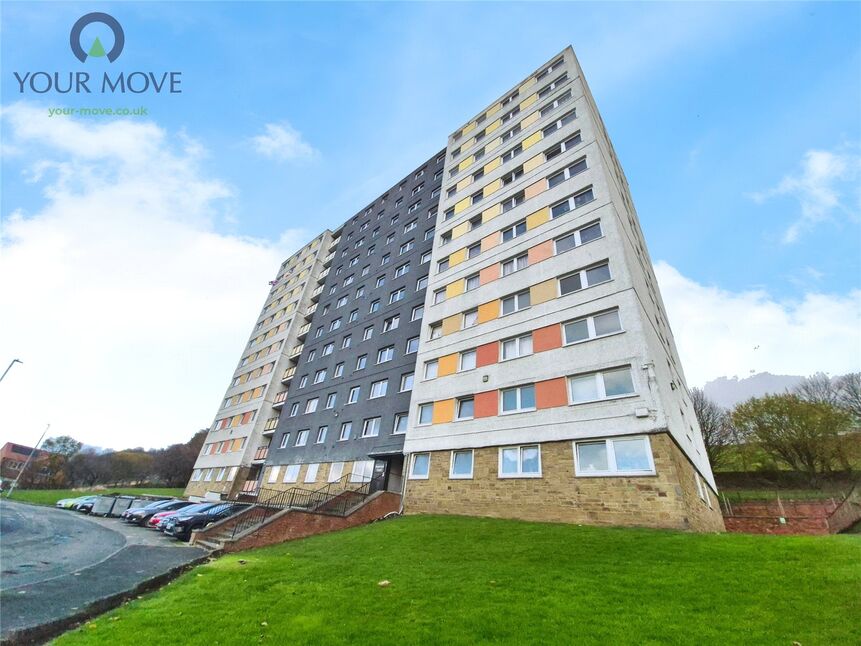 Main image of 2 bedroom  Flat to rent, Parkwood Rise, Keighley, West Yorkshire, BD21