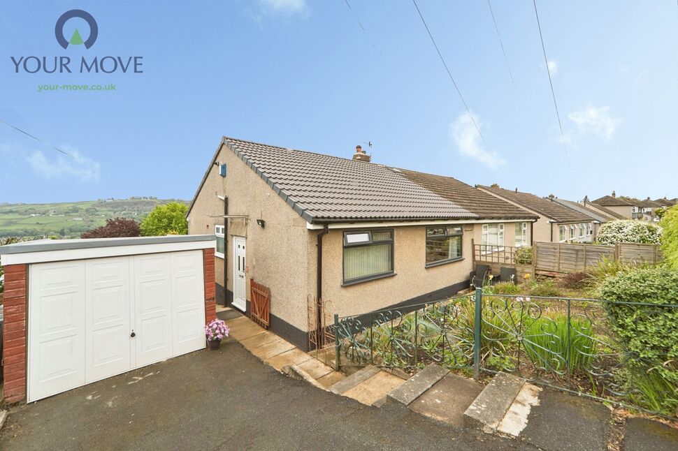 Main image of 2 bedroom Semi Detached Bungalow for sale, Bronte Drive, Oakworth, West Yorkshire, BD22
