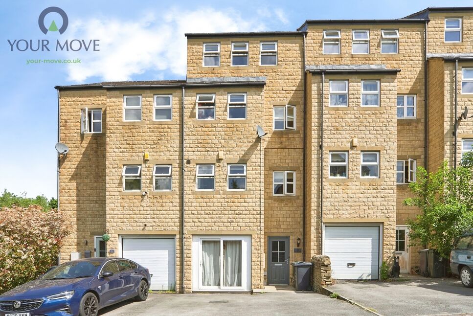 Main image of 4 bedroom Mid Terrace House for sale, Grove Mill Drive, Keighley, West Yorkshire, BD21