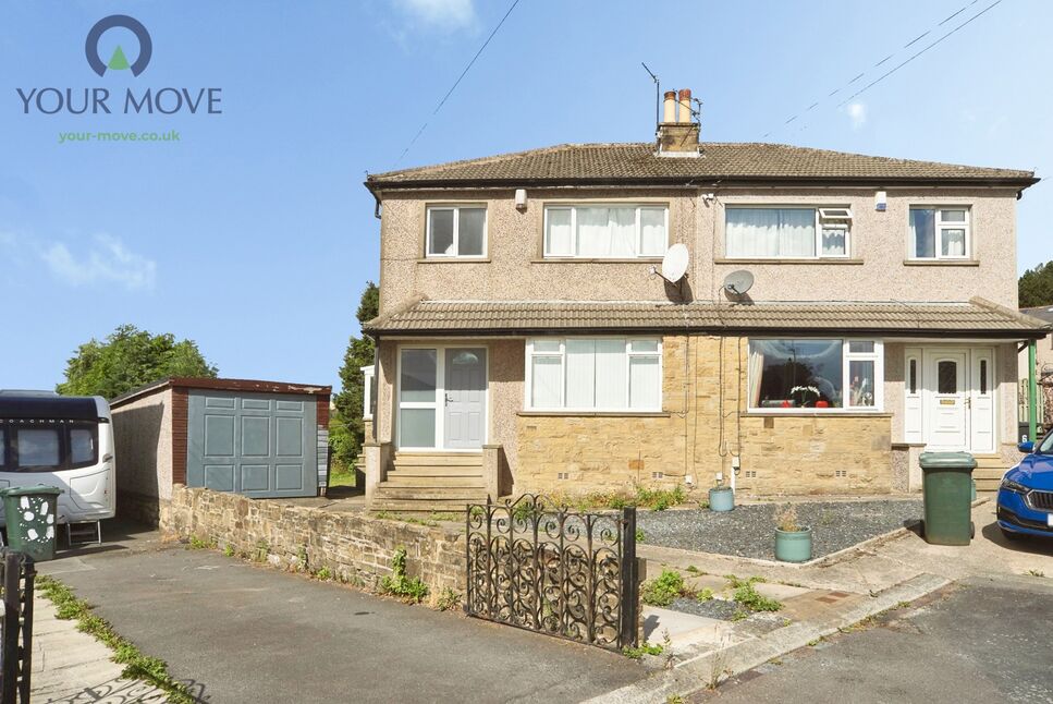 Main image of 3 bedroom Semi Detached House for sale, Goose Cote Way, Oakworth, West Yorkshire, BD22