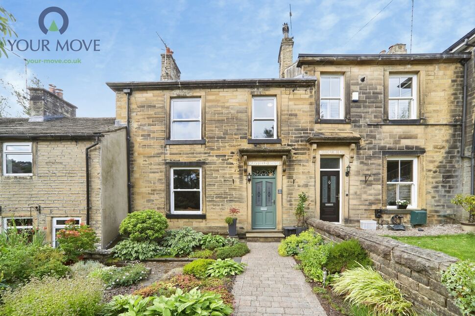 Main image of 4 bedroom Mid Terrace House for sale, Bridgehouse Lane, Haworth, West Yorkshire, BD22