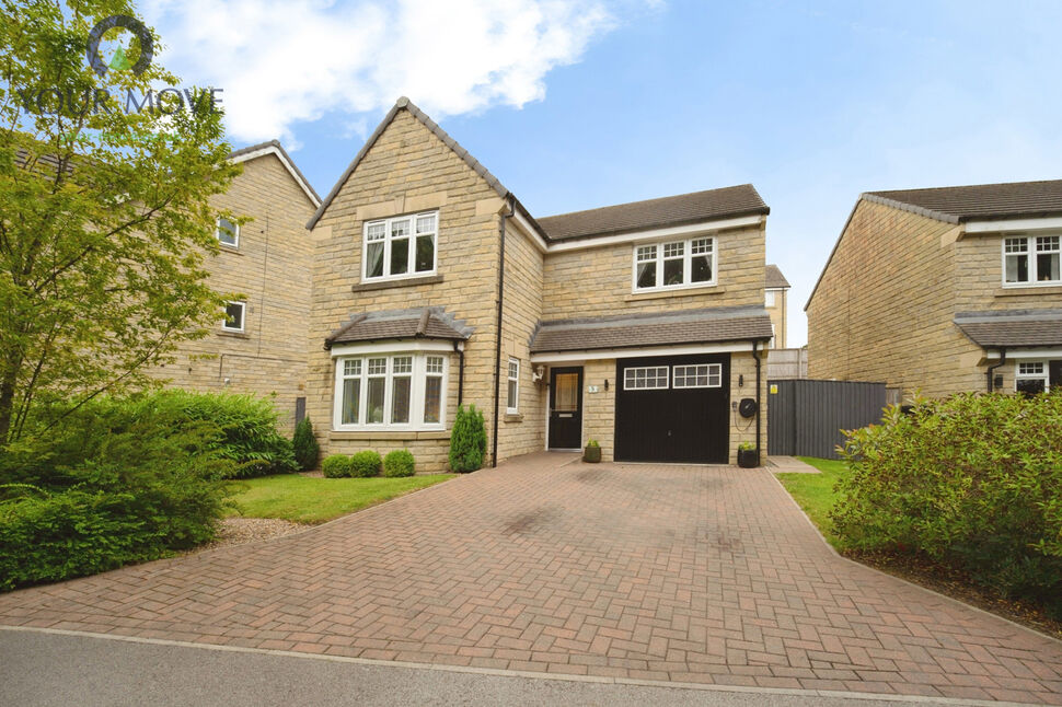 Main image of 4 bedroom Detached House for sale, Black Myres Close, Queensbury, West Yorkshire, BD13