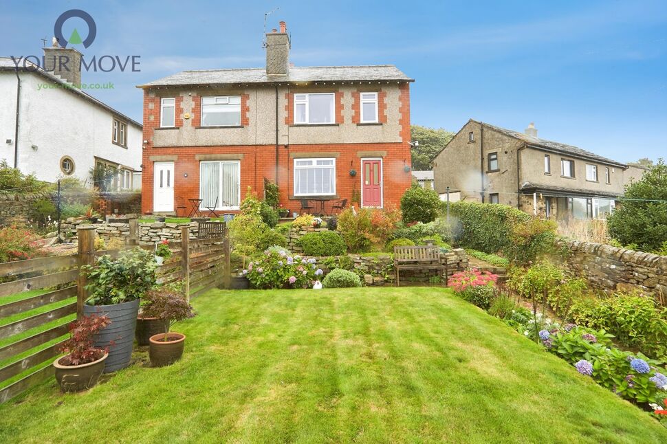 Main image of 3 bedroom Semi Detached House for sale, Slaymaker Lane, Oakworth, West Yorkshire, BD22