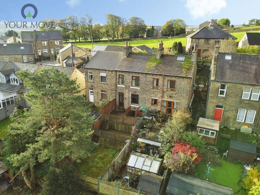 Main image of 4 bedroom Mid Terrace House for sale, Mount View, Oakworth, West Yorkshire, BD22