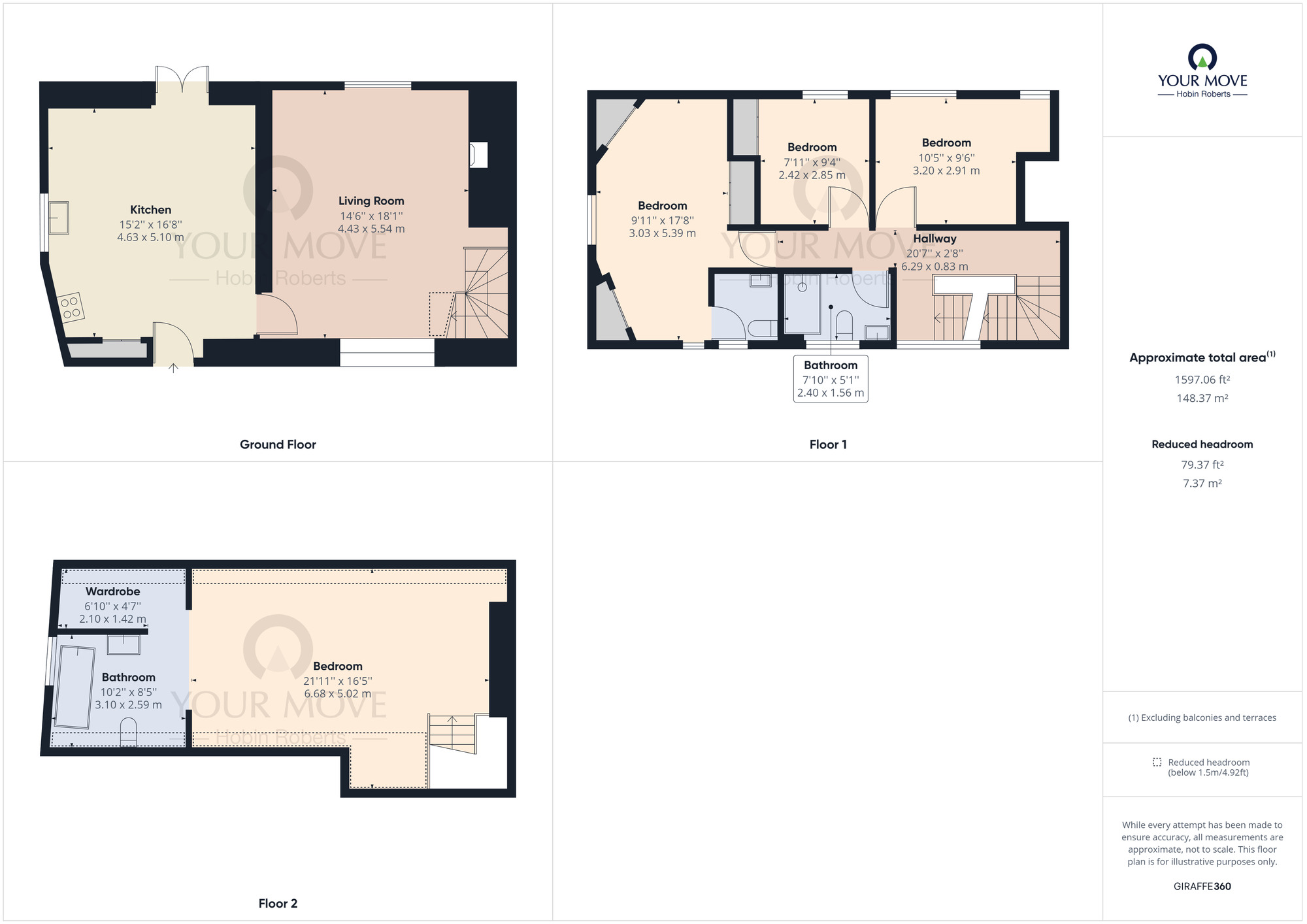 Floorplan of 4 bedroom Semi Detached House to rent, Well Yard, Northampton, NN2