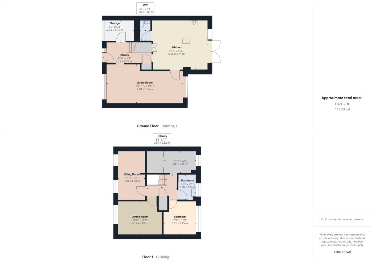 Floorplan of 4 bedroom Detached House for sale, Ash Rise, Kingsthorpe, Northampton, NN2