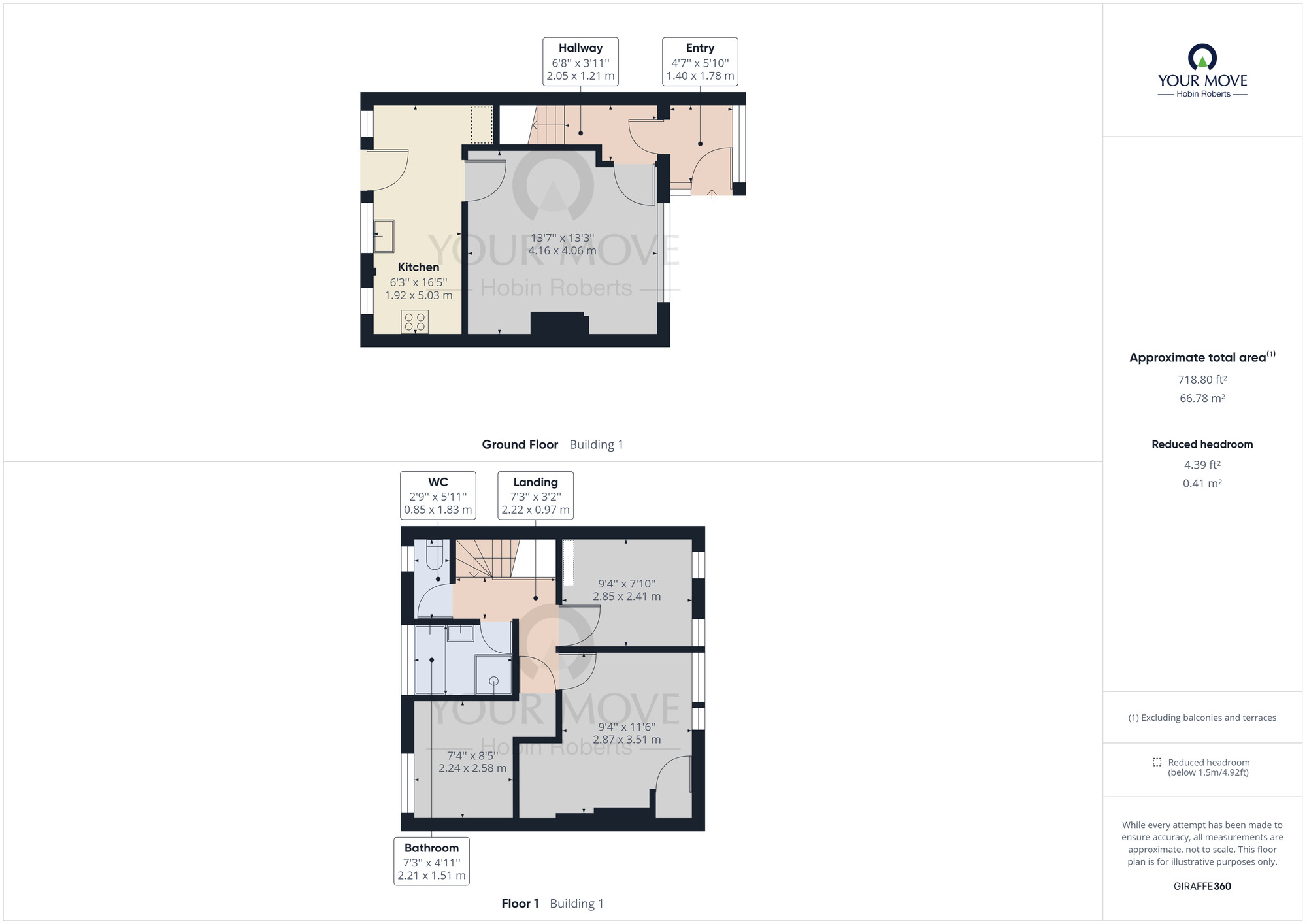 Floorplan of 3 bedroom Mid Terrace House to rent, Eastern Avenue North, Northampton, Northamptonshire, NN2