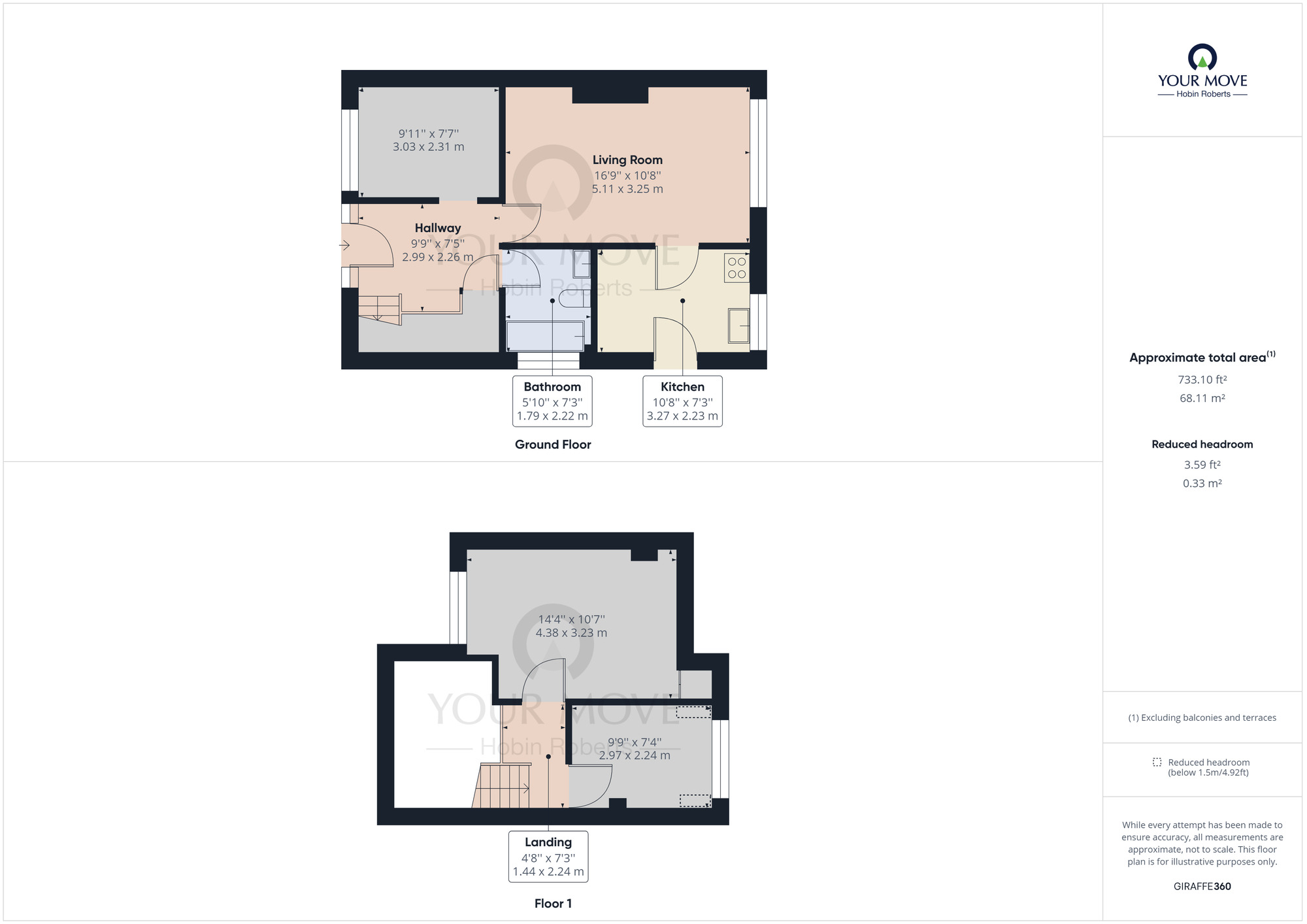 Floorplan of 3 bedroom Semi Detached House to rent, Ploughmans Walk, Northampton, NN2