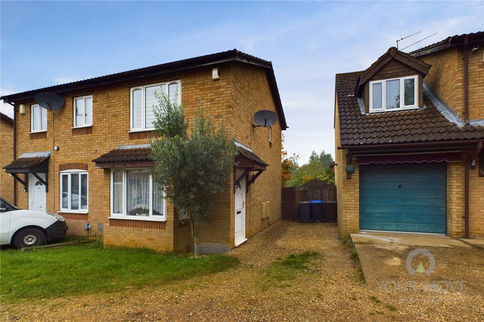 Main image of 2 bedroom Semi Detached House for sale, Probyn Close, Southfields, Northampton, NN3