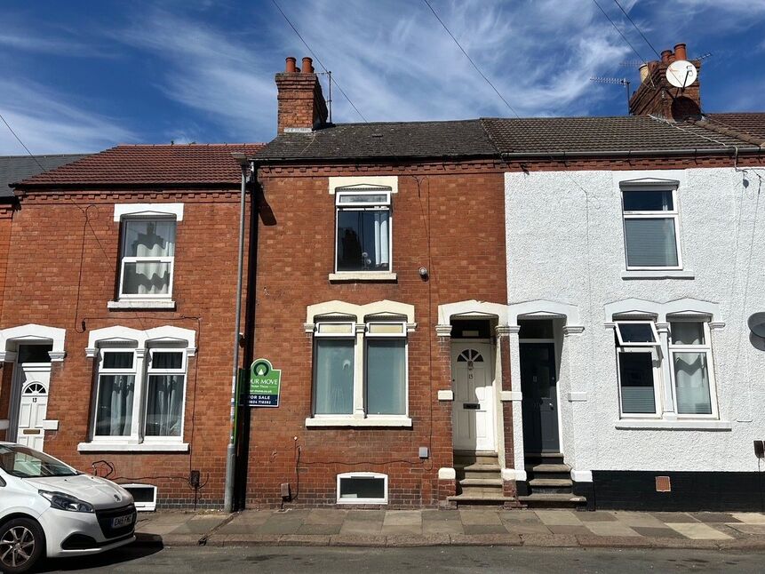 Main image of 2 bedroom Mid Terrace House for sale, Stanhope Road, Queens Park, Northampton, Northamptonshire, NN2