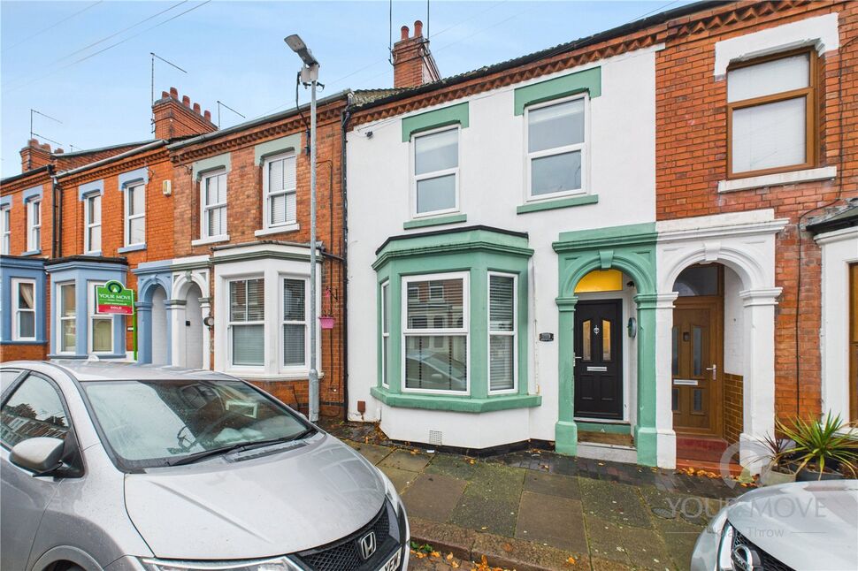 Main image of 3 bedroom Mid Terrace House for sale, Edinburgh Road, Queen's Park, Kingsthorpe, Northampton, NN2