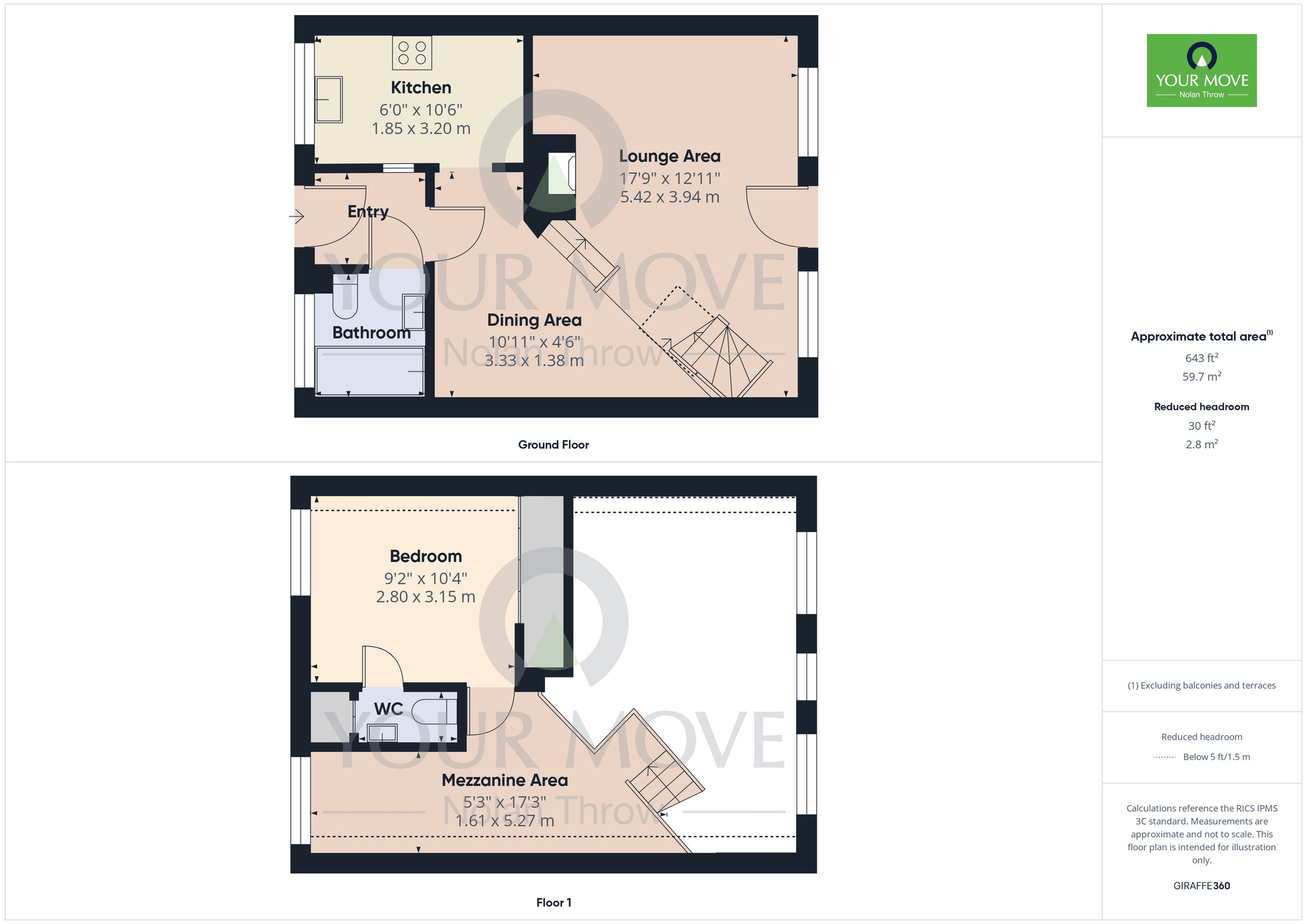 Floorplan of 1 bedroom Detached House for sale, High Street, Milton Malsor, Northamptonshire, NN7