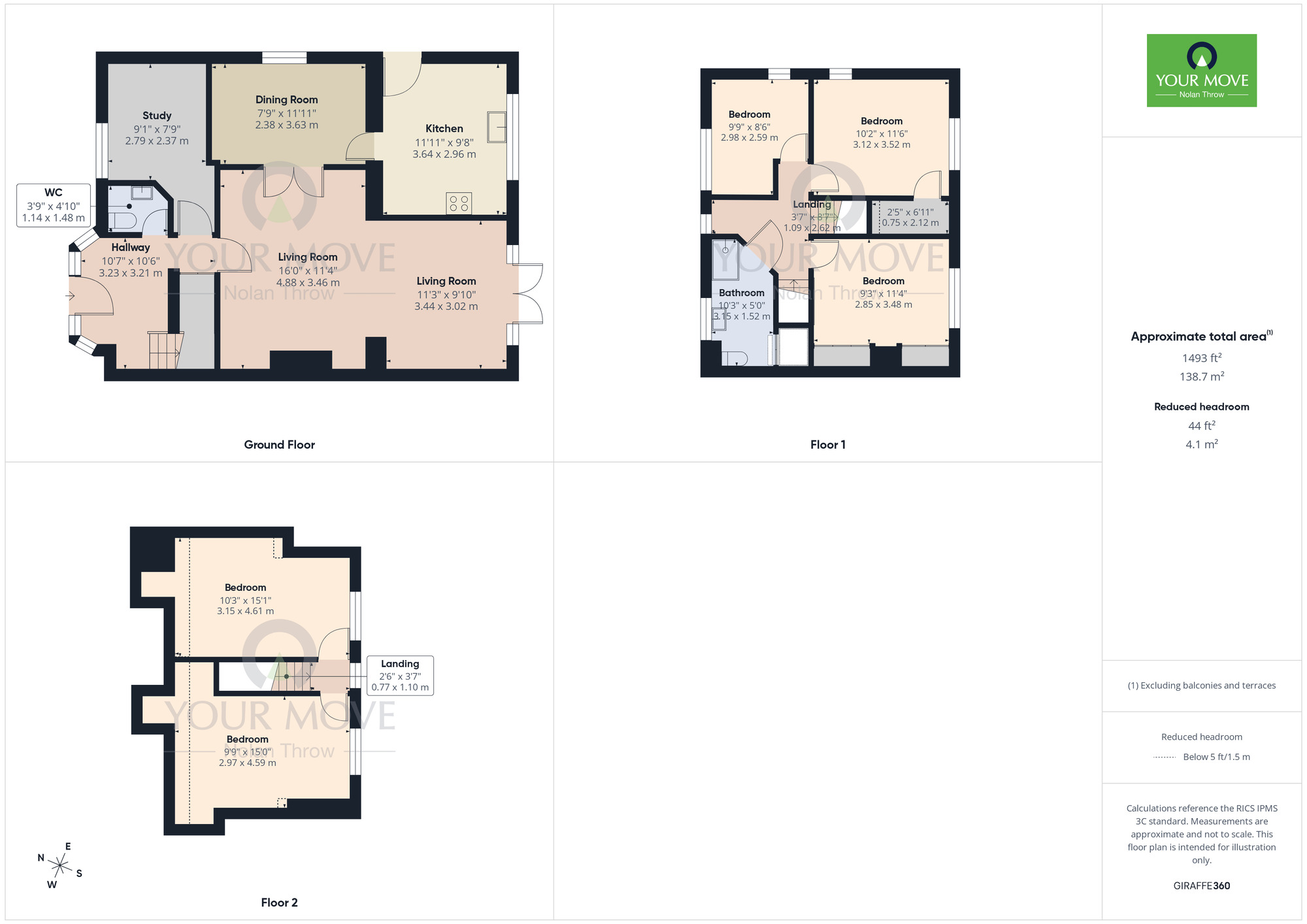 Floorplan of 5 bedroom Semi Detached House for sale, Eastfield Road, Duston, Northampton, NN5