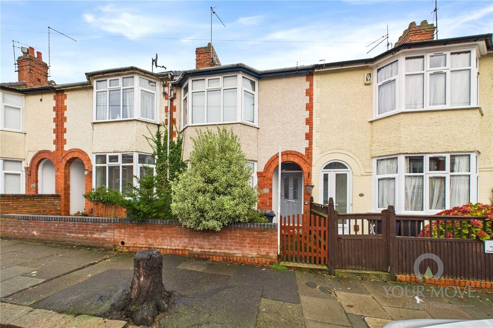 Main image of 3 bedroom Mid Terrace House for sale, Clarence Avenue, Queens Park, Northampton, Northamptonshire, NN2