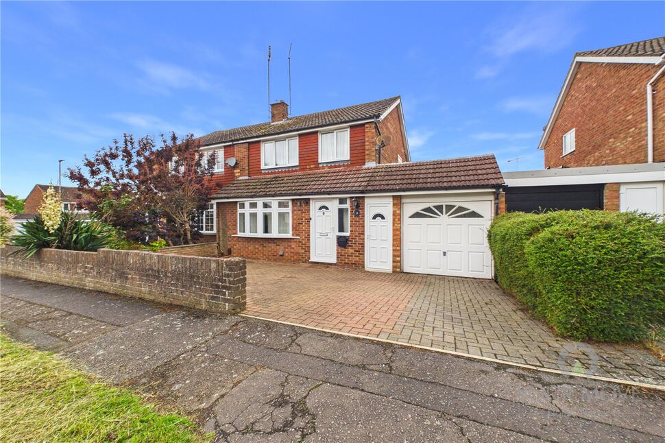 Main image of 3 bedroom Semi Detached House for sale, Bradden Close, Kingsthorpe, Northampton, Northamptonshire, NN2