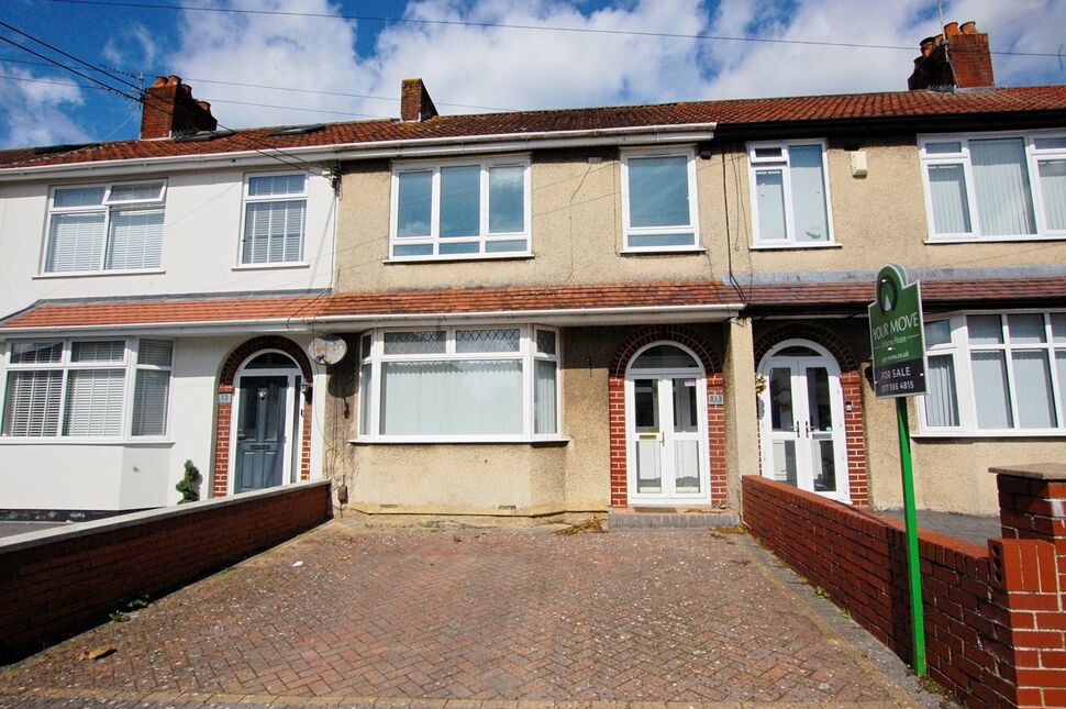 Main image of 3 bedroom Mid Terrace House for sale, Monkton Road, Hanham, Gloucestershire, BS15