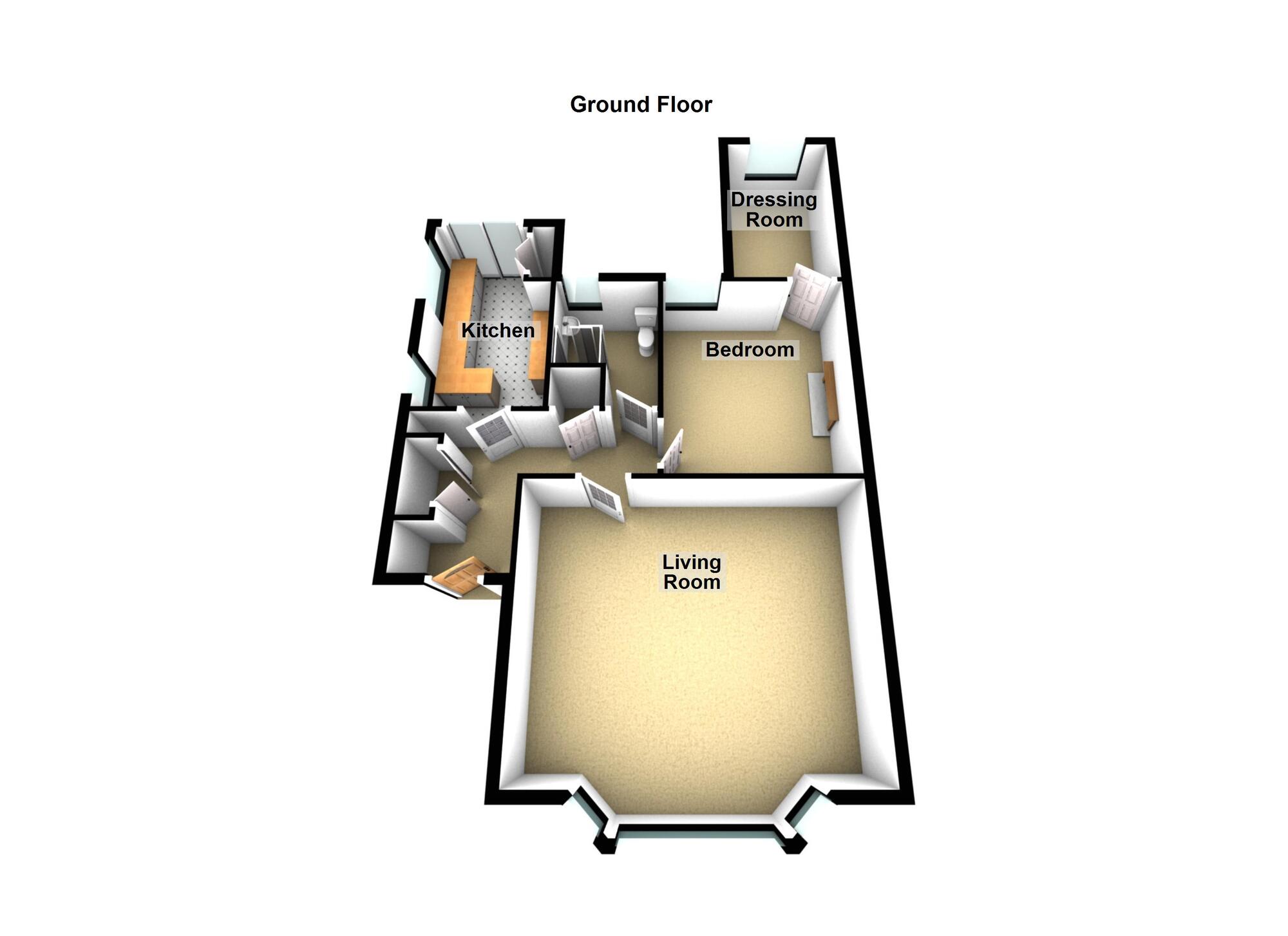 Floorplan of 1 bedroom Flat for sale, Avon Road, Keynsham, Bristol, BS31